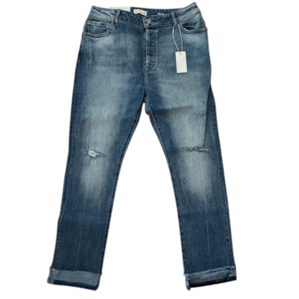 Warp + Weft Cigarette Jeans